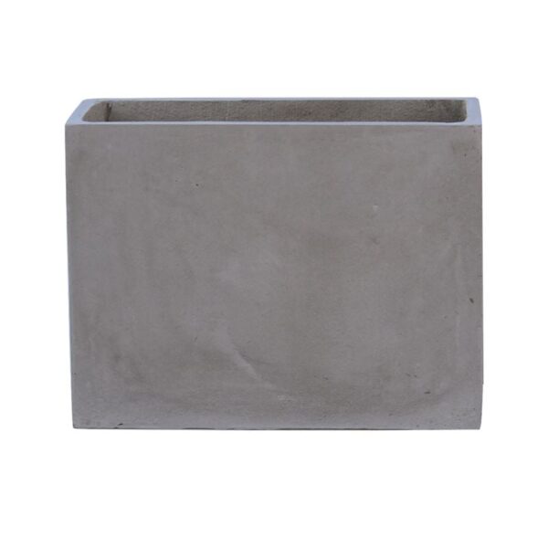 FLOWER POT-2 Cement Grey 70x40x50cm 70x40x50cm - Image 3