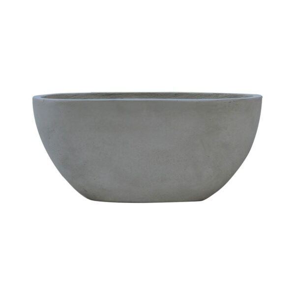 FLOWER POT-4 Cement Grey 56x27x26cm 56x27x26cm - Image 3