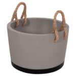 ΓΛΑΣΤΡΑ ΕΣ. ΧΩΡΟΥ ΣΕΙΡΑ TRYLL HM4690L FIBER CEMENT ΓΚΡΙ & ΣΧΟΙΝΙ Φ40x25,5Υεκ. - Image 5