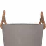 ΓΛΑΣΤΡΑ ΕΣ. ΧΩΡΟΥ ΣΕΙΡΑ TRYLL HM4690L FIBER CEMENT ΓΚΡΙ & ΣΧΟΙΝΙ Φ40x25,5Υεκ. - Image 6