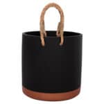 ΓΛΑΣΤΡΑ ΕΣ. ΧΩΡΟΥ ΣΕΙΡΑ TRYLL HM4690M FIBER CEMENT ΜΑΥΡΟ & ΣΧΟΙΝΙ Φ31x31Υεκ. - Image 4