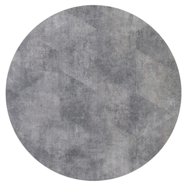 HPL (High Pressure Laminated) Επιφάνεια Τραπεζιού Απόχρωση Cement Φ70cm/12mm - Image 7
