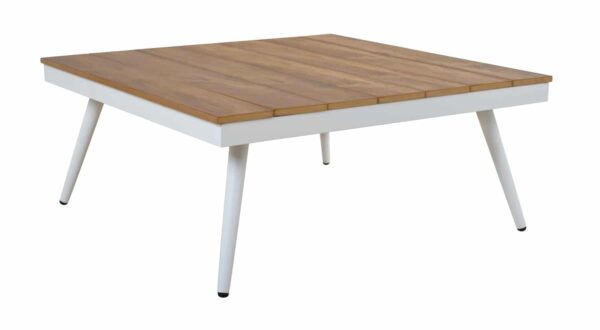 ΚΑΝΑΠΕΣ ΓΩΝΙΑ SABINE ΑΛΟΥΜΙΝΙΟΥ ΜΕ ΤΡΑΠΕΖΙ ΕΞ.ΧΩΡΟΥ ΛΕΥΚΟ HM5126.11 - Image 4