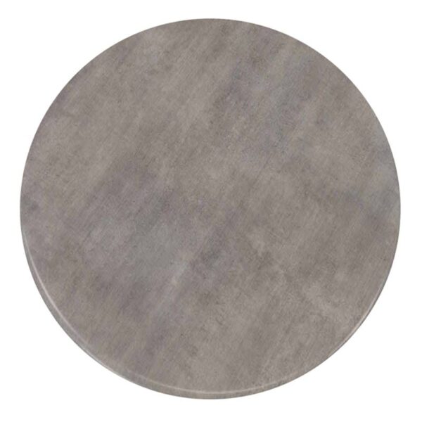 Contract Sliq Normal Επιφάνεια Τραπεζιού τ.Werzalit, Απόχρωση Cement Φ60cm/16mm - Image 7