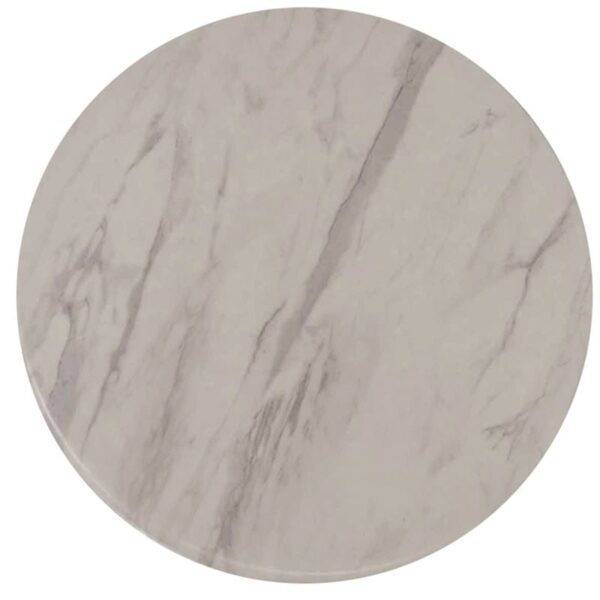Contract Sliq Normal Επιφάνεια Τραπεζιού τ.Werzalit, Απόχρωση  Marble Φ60cm/16mm - Image 7