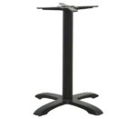 KINO Βάση Τραπεζιού 4-Νυχη, Μαντέμι Μαύρο (9,40 Kg) 61x61cm H.72cm - Image 5