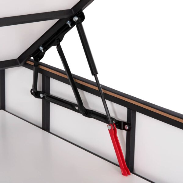 ΚΡΕΒΑΤΙ ΔΙΠΛΟ ΜΕ ΣΤΡΩΜΑ & ΑΠΟΘ.ΧΩΡΟ IRIDA HM21166 ΓΚΡΙ ΒΕΛΟΥΔΟ--ΓΙΑ 160x200εκ - Image 6