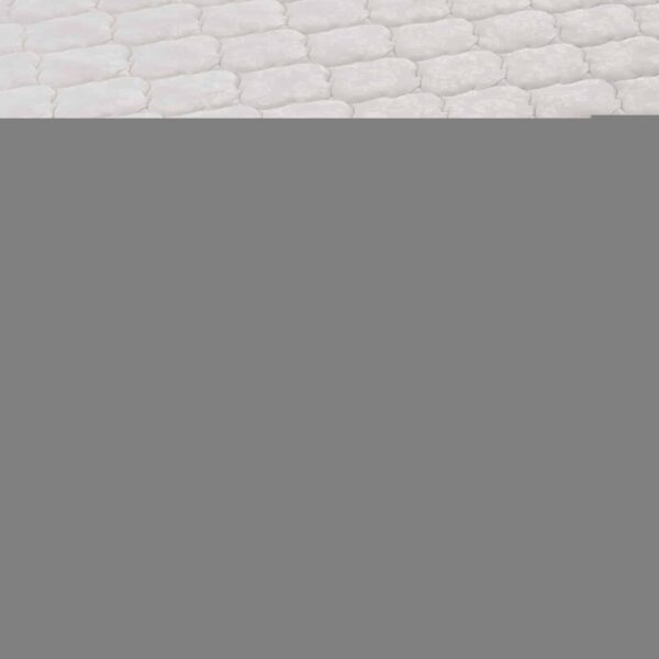 ΚΡΕΒΑΤΙ ΔΙΠΛΟ & ΣΤΡΩΜΑ TRILLOP HM21202.15 ΜΠΕΖ ΥΦΑΣΜΑ--ΓΙΑ 160x200εκ - Image 4