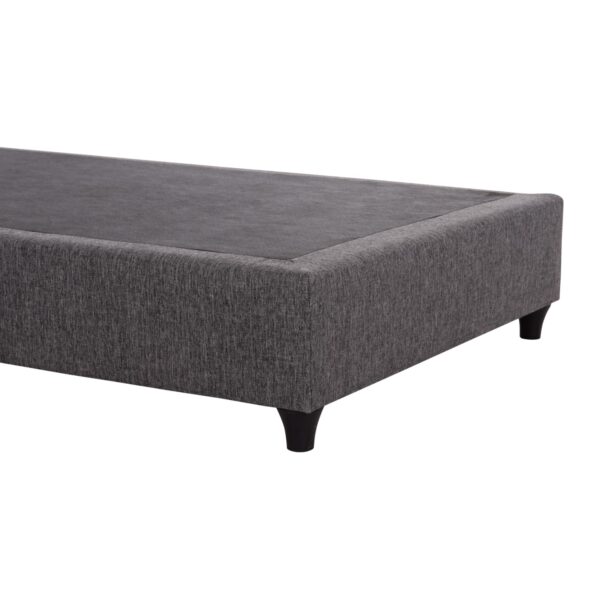 ΚΡΕΒΑΤΙ-ΥΠΟΣΤΡΩΜΑ SIGGY HM721.10 ΧΩΡΙΣ ΑΠΟΘ.ΧΩΡΟ--ΓΚΡΙ ΥΦΑΣΜΑ--ΓΙΑ 80Χ200εκ. - Image 6