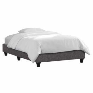 ΚΡΕΒΑΤΙ-ΥΠΟΣΤΡΩΜΑ SIGGY HM722.10 ΧΩΡΙΣ ΑΠΟΘ.ΧΩΡΟ--ΓΚΡΙ ΥΦΑΣΜΑ--ΓΙΑ 90Χ200εκ.