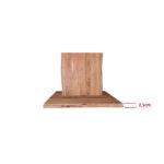 LIZARD-W Slim Επιφάνεια Τραπεζιού, Ξύλο Ακακίας Φυσικό 160x90x2,5cm - Image 3