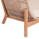 LOUNGE ΣΕΤ SANJI HM21214 ΤΡΑΠΕΖΙ & 2 ΠΟΛΥΘΡΟΝΕΣ--ΞΥΛΟ ΑΚΑΚΙΑΣ-ΑΛΟΥΜΙΝΙΟ-ΣΧΟΙΝΙ - Image 5