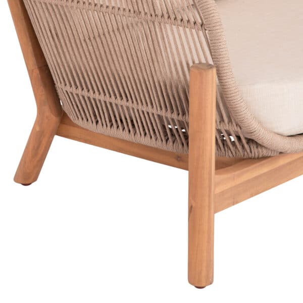 LOUNGE ΣΕΤ SANJI HM21214 ΤΡΑΠΕΖΙ & 2 ΠΟΛΥΘΡΟΝΕΣ--ΞΥΛΟ ΑΚΑΚΙΑΣ-ΑΛΟΥΜΙΝΙΟ-ΣΧΟΙΝΙ - Image 5