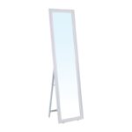 MIRROR Καθρέπτης Δαπέδου Τοίχου Ξύλινος Antique White 39x2,5x148cm - Image 5