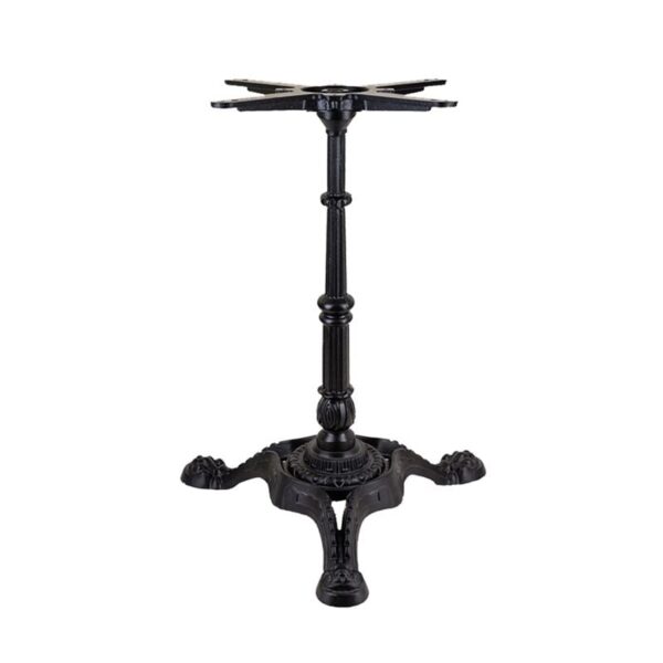 ΠΑΡΑΔΟΣΙΑΚΟ Πόδι Τραπεζιού 3-Νυχο Μαντέμι Μαύρο Βαρέως Τύπου 57x57x72cm - Image 3