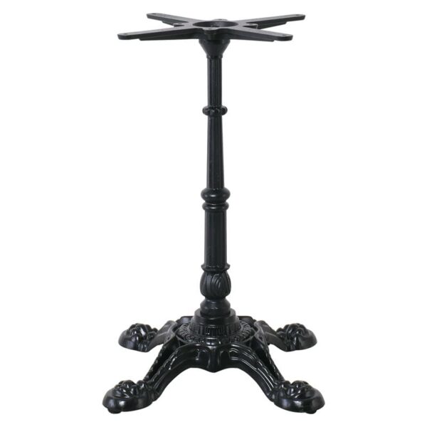 ΠΑΡΑΔΟΣΙΑΚΟ Πόδι Τραπεζιού 4-Νυχο Μαντέμι Μαύρο Βαρέως Τύπου 47x47x72cm - Image 3