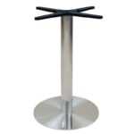 PLASMA βάση τραπεζιού Inox #201/11,70 Kg Φ45 H.72cm - Image 3