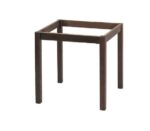 ΚΑΦΕΝΕΙΟΥ Βάση Τραπεζιού Οξιά Λυόμενη για Επιφάνεια 80x80cm, Βαφή Εμποτισμού Καρυδί 69x69x73cm - Image 3