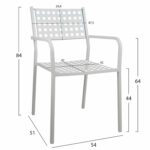 ΠΟΛΥΘΡΟΝΑ ΜΕΤΑΛΛΙΚΗ HM5031.02 ZETA ΣΕ ΛΕΥΚΟ ΧΡΩΜΑ 54x51x84Υεκ - Image 2