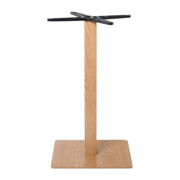 PRATO Βάση Τραπεζιού Μέταλλο Απόχρωση Ξύλο Φυσικό (11,85kg) 40x40cm H.72cm - Image 5