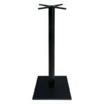 PRATO-W Βάση Τραπεζιού BAR 45x45cm H.108cm Μέταλλο Βαφή Μαύρο / 13,00Kg 45x45 H.108cm - Image 3