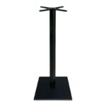 PRATO-W Βάση Τραπεζιού BAR 45x45cm H.93cm Μέταλλο Βαφή Μαύρο με Ρεγουλατόρο / 12,50Kg 45x45 H.93cm - Image 3