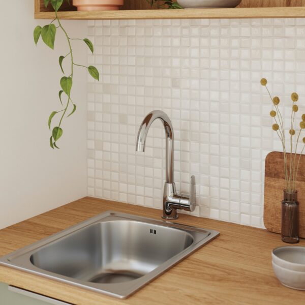 ΨΗΛΗ ΜΠΑΤΑΡΙΑ ΚΟΥΖΙΝΑΣ ΠΑΓΚΟΥ HM4864 ΧΡΩΜΙΟΥ-- 36,1Υεκ. - Image 3