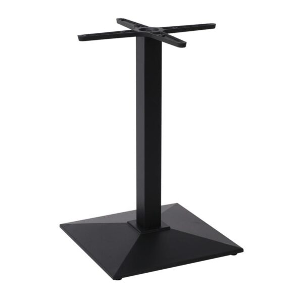 ΠΥΡΑΜΙΔΑ Βάση Τραπεζιού Μαντέμι Μαύρο - 10,30 Kg 45x45x72cm - Image 5