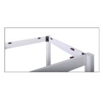 ΚΑΦΕΝΕΙΟΥ Βάση Τραπεζιού Οξιά Λυόμενη για Επιφάνεια 70x110cm Βαφή Εμποτισμού Λάκα Άσπρο 59x99x73cm - Image 6