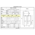 ΣΙΦΝΟΣ Σκαμπό BAR με Πλάτη, Οξιά Εμποτισμός Λάκα Άσπρο, Κάθισμα Ψάθα 36x37x76/107cm - Image 6