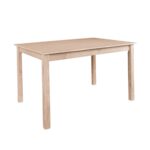 Ταβέρνας Τραπέζι Λυόμενο Οξιά - Κόντρα Πλακέ, Βαφή Εμποτισμού Φυσικό 80x120x75cm - Image 4