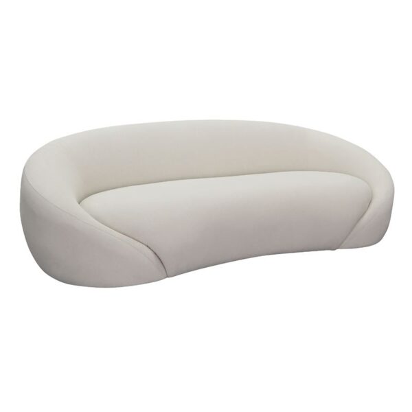 RAMON Καναπές 3θ - Σαλονιού - Καθιστικού, Ύφασμα Εκρού 229x106x78cm - Image 5