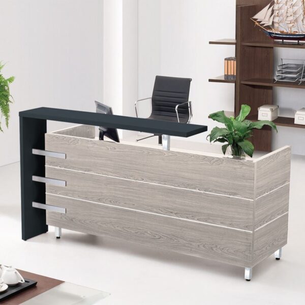 Reception PROGRESS Απόχρωση Elm - Sky Grey 180x75x110cm - Image 4