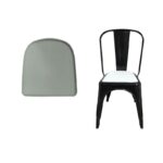 RELIX Κάθισμα Καρέκλας, Pvc Γκρι (Μαγνητικό) 30/16x30cm - Image 5