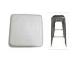 RELIX Κάθισμα για Σκαμπό, Pvc Άσπρο (Μαγνητικό) 27x27cm - Image 3