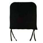 SALSA Μαξιλάρι για Καρέκλα και Σκαμπό Bar, Ύφασμα Μαύρο (3cm) 44x42x3cm - Image 4