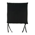 SALSA Μαξιλάρι καρέκλας (2cm) Μαύρο 43x44x3cm - Image 3