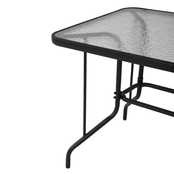 ΣΕΤ ΤΡΑΠΕΖΑΡΙΑΣ 5ΤΜΧ ADAM HM21160 ΚΑΡΕΚΛΕΣ ΑΛΟΥΜΙΝΙΟΥ & ΤΡΑΠΕΖΙ 120x70 ΓΚΡΙ - Image 4