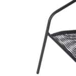 ΣΕΤ ΤΡΑΠΕΖΑΡΙΑΣ 5ΤΜΧ SWIFTER HM21222 ΚΑΡΕΚΛΕΣ ΜΕΤΑΛΙΚΕΣ & ΤΡΑΠΕΖΙ 110x60 ΓΚΡΙ - Image 5