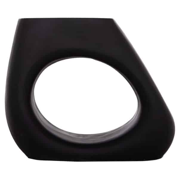 ΣΚΑΜΠΟ ΣΑΛΟΝΙΟΥ LANS HM4691.01 FIBER CEMENT ΣΕ ΜΑΥΡΟ--58x28x45.5Υεκ. - Image 3