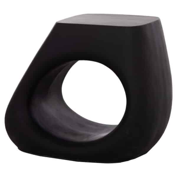 ΣΚΑΜΠΟ ΣΑΛΟΝΙΟΥ LANS HM4691.01 FIBER CEMENT ΣΕ ΜΑΥΡΟ--58x28x45.5Υεκ. - Image 5