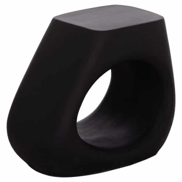 ΣΚΑΜΠΟ ΣΑΛΟΝΙΟΥ LANS HM4691.01 FIBER CEMENT ΣΕ ΜΑΥΡΟ--58x28x45.5Υεκ. - Image 6