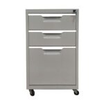 ΣΥΡΤΑΡΙΕΡΑ Μέταλλο Βαφή Γκρι 40x50x67cm - Image 3