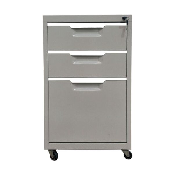 ΣΥΡΤΑΡΙΕΡΑ Μέταλλο Βαφή Γκρι 40x50x67cm - Image 3