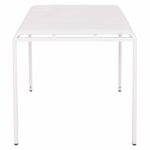 ΤΡΑΠΕΖΙ ΑΛΟΥΜΙΝΙΟΥ RACHEL HM6339.02 ΛΕΥΚΟ 150x80x75Υεκ. - Image 5