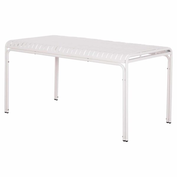 ΤΡΑΠΕΖΙ ΑΛΟΥΜΙΝΙΟΥ RACHEL HM6339.02 ΛΕΥΚΟ 150x80x75Υεκ. - Image 6