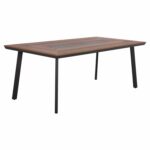 ΤΡΑΠΕΖΙ ΑΛΟΥΜΙΝΙΟΥ TABER ΜΕ POLYWOOD 200X100 ΓΚΡΙ HM5131.12 - Image 4