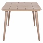 ΤΡΑΠΕΖΙ ΑΛΟΥΜΙΝΙΟΥ ΟΡΘΟΓΩΝΙΟ HIGER HM6291.04 ΚΑΠΟΥΤΣΙΝΟ 160x90x78Υεκ. - Image 5