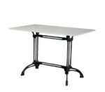 EKO Τραπέζι Αίθριο Μαντέμι, Μάρμαρο 70x110x74cm - Image 5