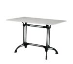 EKO Τραπέζι Αίθριο Μαντέμι, Μάρμαρο 70x110x74cm - Image 3